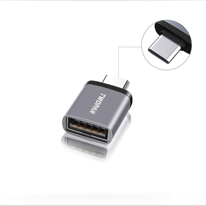 Twopan 5Gbps USB-C to USB-A Male Adapter
