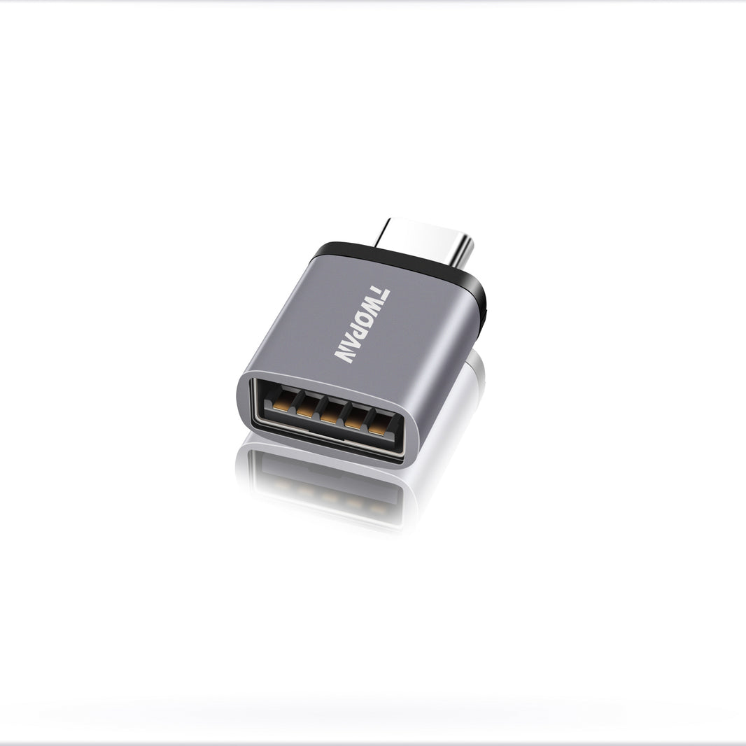 Twopan 5Gbps USB-C to USB-A Male Adapter
