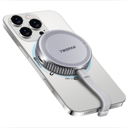 Twopan M.2 NVMe SSD Enclosure 2230 10Gbps with MagSafe