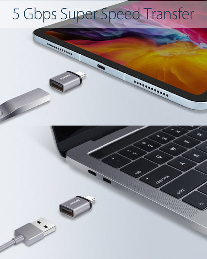 Twopan 5Gbps USB-C to USB-A Male Adapter